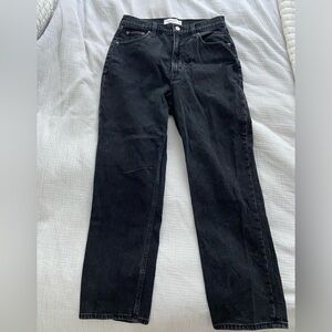 Abercrombie & Fitch Ankle Straight Ultra High Rise